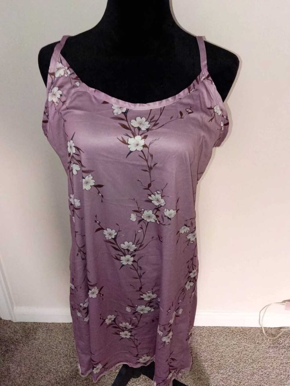 🆕️ NEW Floral Gown - Dusty Mauve Women's XL